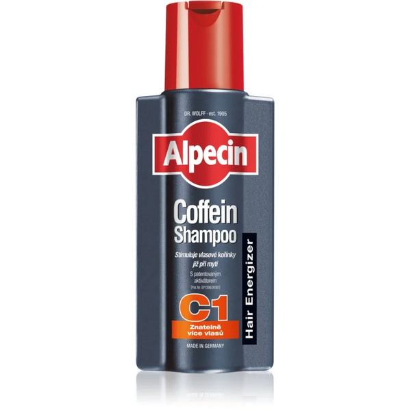  Alpecin Hair Energizer Coffein Shampoo C1 Szampon Z Kofeiną Dla Mężczyzn Stymulujący Wzrost Włosów 250 Ml 