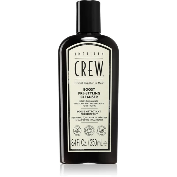  American Crew Boost Pre-styling Cleanser Szampon Do Włosów Cienkich I Delikatnych Dla Mężczyzn 250 Ml 