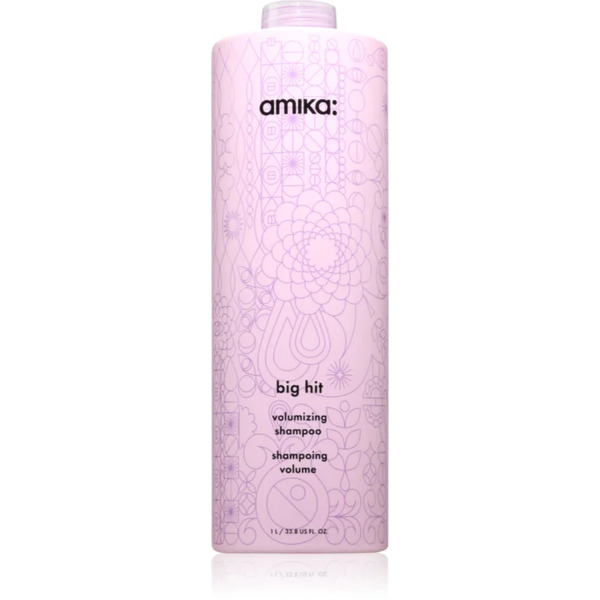  Amika Big Hit Volumizing Shampoo Szampon Na Objętość 1000 Ml 