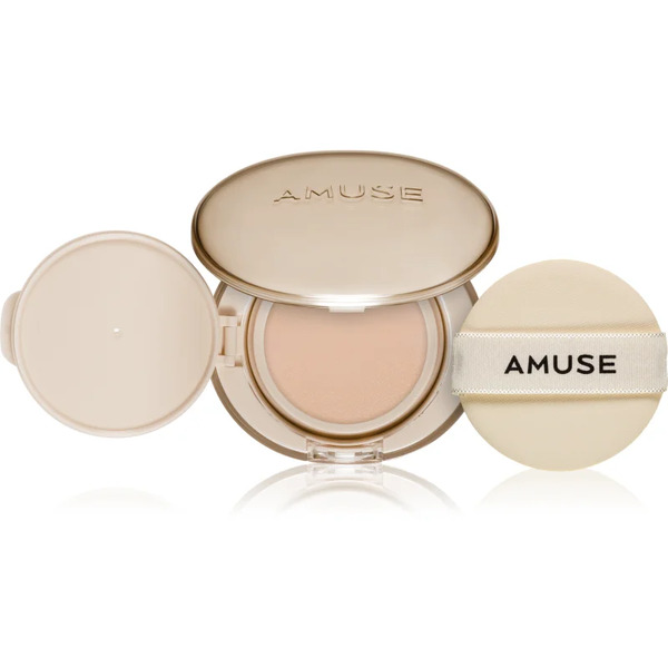  Amuse Dew Jelly Master Cushion Długotrwały Podkład W Gąbce Ze średnią Ochroną Uv Odcień 1.5 Natural 15 G 