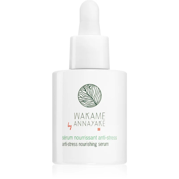  Annayake Wakame Anti-stress Nourishing Serum Serum Do Twarzy łagodzące I Odżywcze O Działaniu Przeciwzmarszczkowym 30 Ml 