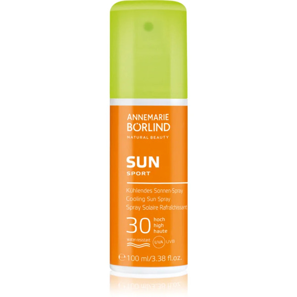  Annemarie Börlind Sun Sport Spray Ochronny Do Opalania Z Efektem Chłodzącym Spf 30 100 Ml 