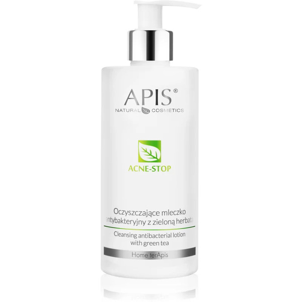  Apis Natural Cosmetics Acne-stop Home Terapis Mleczko Oczyszczające Do Demakijażu Z Zieloną Herbatą 500 Ml 