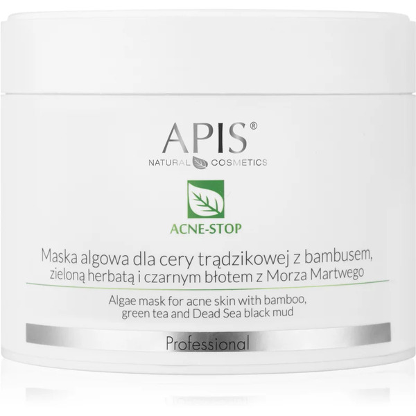  Apis Natural Cosmetics Acne-stop Professional Maseczka Oczyszczająca I Zmiękczająca Do Skóry Tłustej Ze Skłonnością Do Trądziku 100 G 