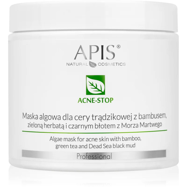  Apis Natural Cosmetics Acne-stop Professional Maseczka Oczyszczająca I Zmiękczająca Do Skóry Tłustej Ze Skłonnością Do Trądziku 200 G 