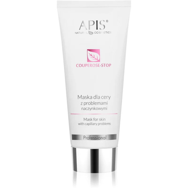  Apis Natural Cosmetics Couperose-stop Delikatna Maska Kremowa Do Skóry Wrażliwej Ze Skłonnością Do Przebarwień 200 Ml 