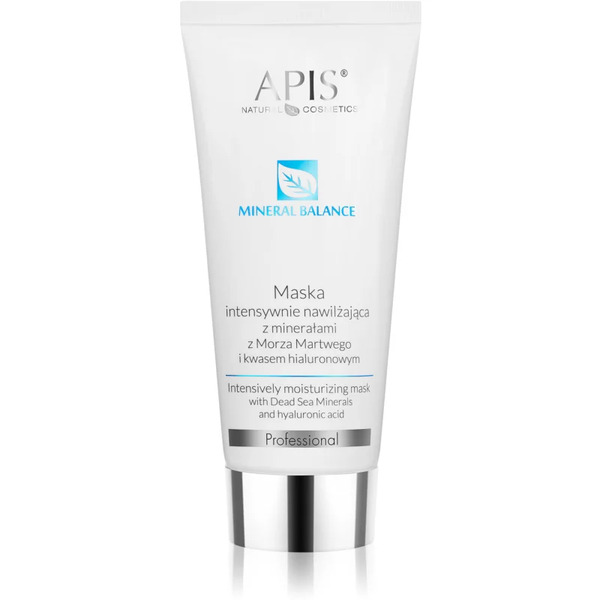  Apis Natural Cosmetics Hydro Balance Professional Intensywnie Nawilżająca Maseczka Do Twarzy Z Minerałami Z Morza Martwego 200 Ml 