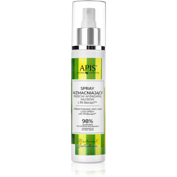  Apis Natural Cosmetics Natural Solution 3% Baicapil Spray Wzmacniający Przeciw Wypadaniu Włosów 150 Ml 