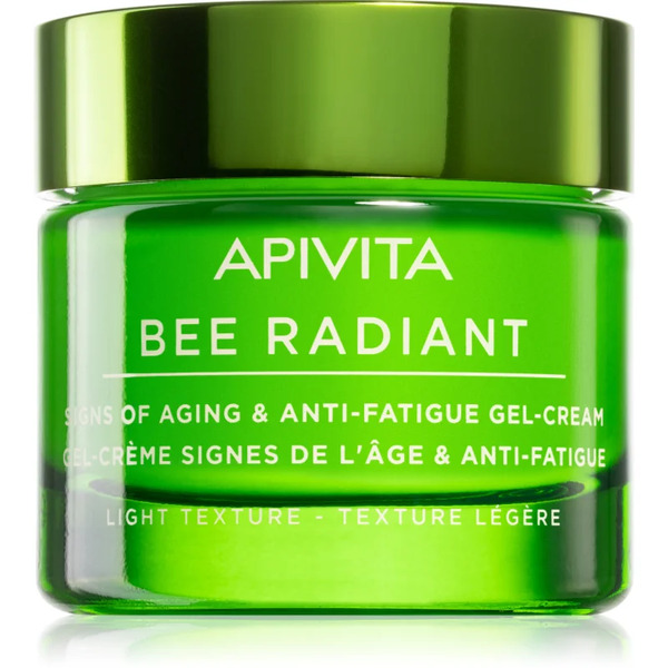  Apivita Bee Radiant Gel-cream - Light Texture Lekki Krem-żel Przeciw Starzeniu Się I Ujędrniający Skórę 50 Ml 