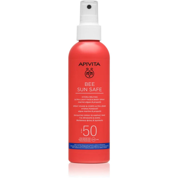  Apivita Bee Sun Safe Hydra Melting Ultra-light Spray Spf50 Mleczko Ochronne Do Opalania W Sprayu Spf 50 200 Ml 