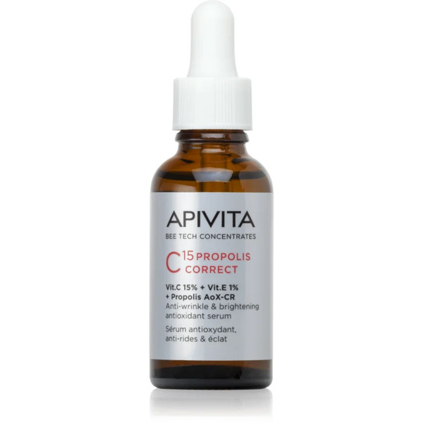  Apivita Bee Tech Concentrates C15 Propolis Correct Serum Przeciwutleniające Serum Ujędrniające 30 Ml 