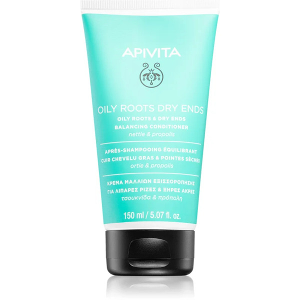  Apivita Oily Roots & Dry Ends Balancing Conditioner Odżywka Do Przetłuszczającej Się Skóry Głowy I Suchych Końcówek 150 Ml 