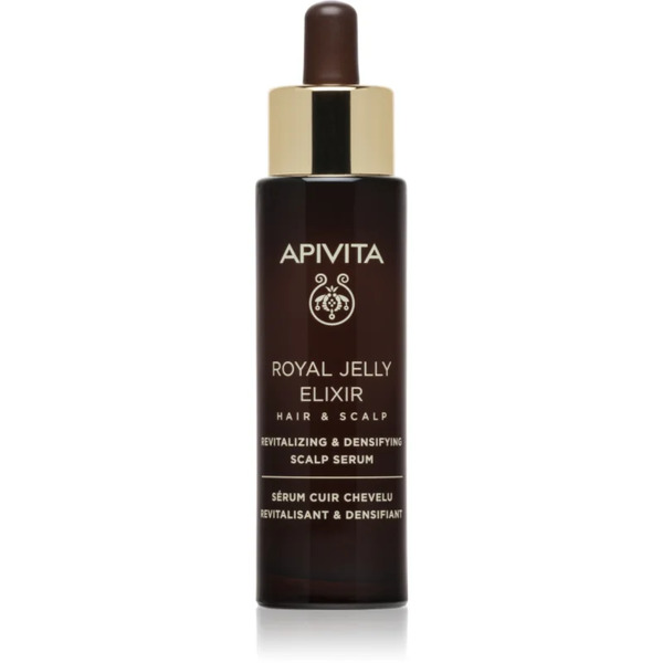  Apivita Royal Jelly Elixir Revitalizing & Densifying Scalp Serum Serum Rewitalizujące Na Skórę Głowy 50 Ml 