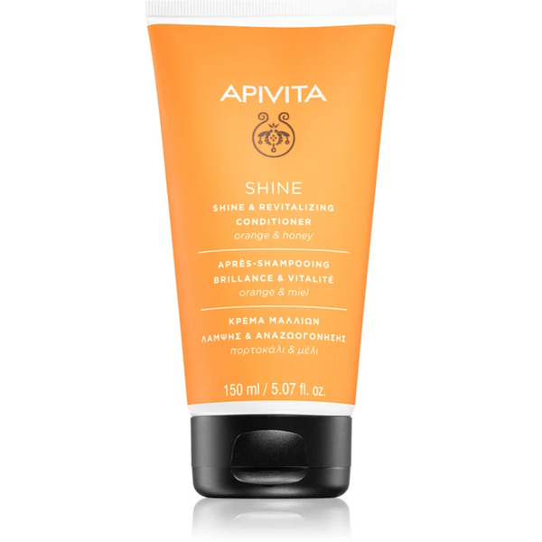  Apivita Shine Revitalizing Conditioner Odżywka Rewitalizująca Przywracająca Blask Włosom Matowym 150 Ml 