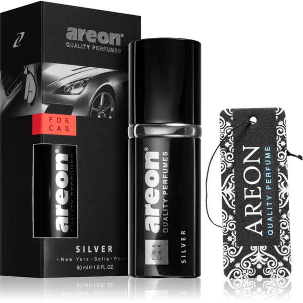  Areon Parfume Silver Zapach Do Samochodu 50 Ml 