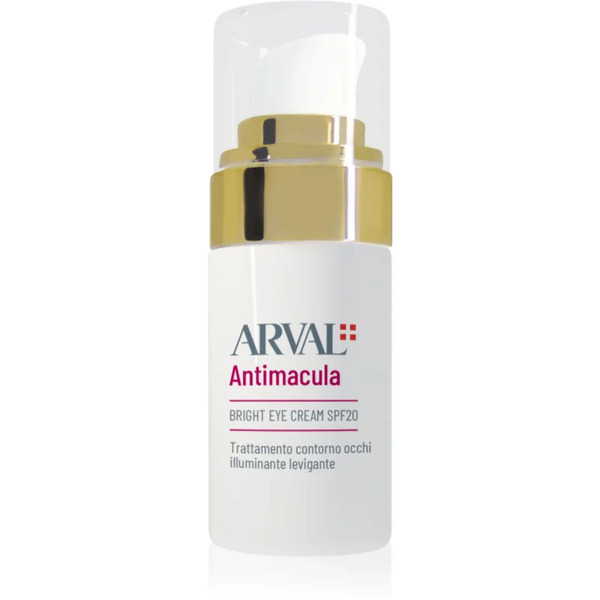  Arval Antimacula Bright Eye Cream Spf 20 Rozjaśniający Krem Pod Oczy O Działaniu Wygładzającym 15 Ml 