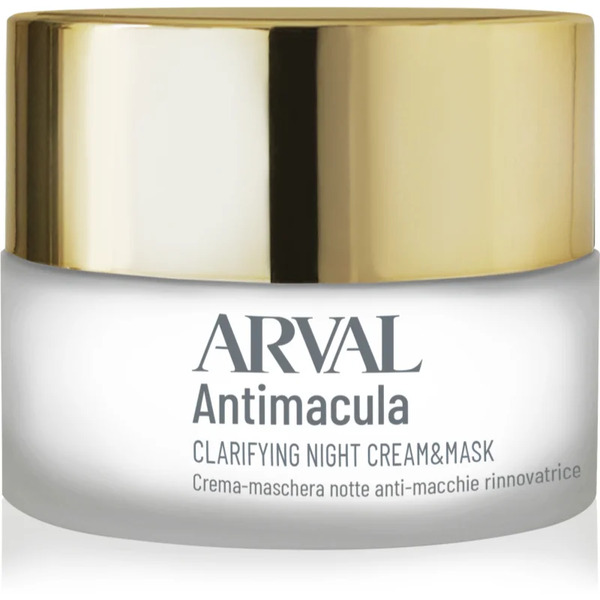  Arval Antimacula Clarifying Night Cream & Mask Regenerująca Maska Kremowa Na Noc Przeciw Przebarwieniom Skóry 50 Ml 