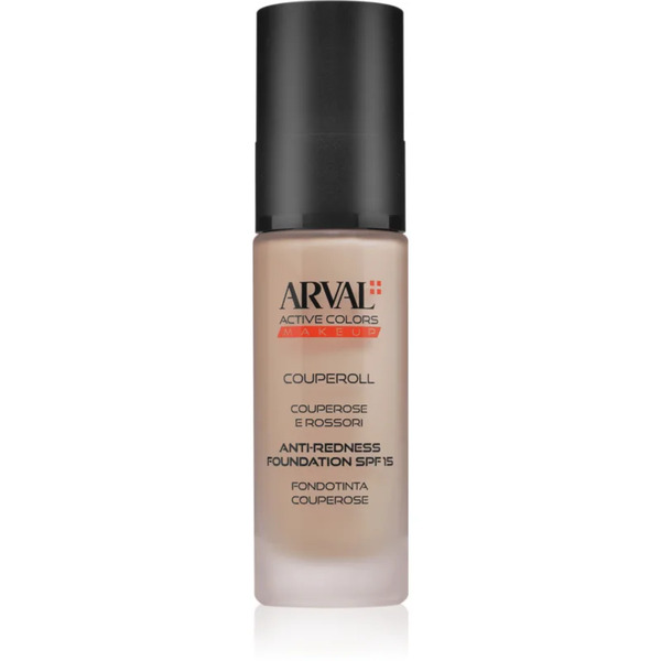 Arval Couperoll Anti-redness Foundation Spf15 Podkład Kryjący Spf 15 02 Pink Beige 30 Ml 