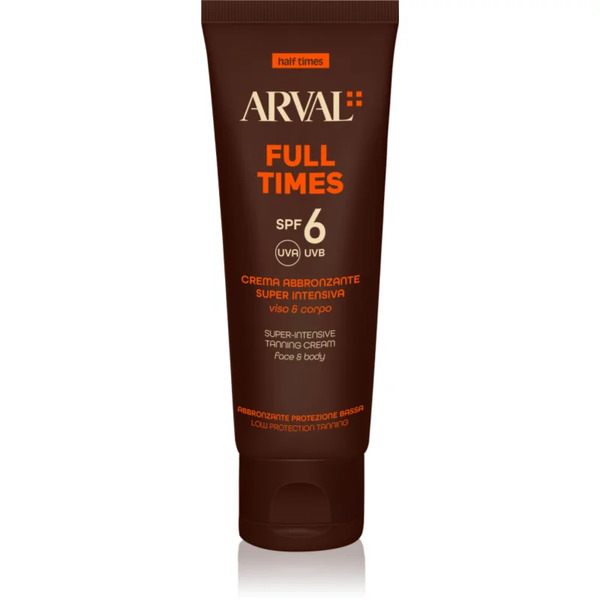  Arval Half Times Super-intensive Tanning Cream Krem Do Opalania Do Uzyskania Intensywnej Opalenizny 150 Ml 