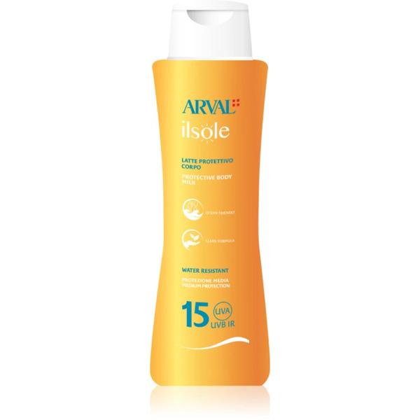  Arval Ilsole Protective Body Milk Spf 15 Ochronne Mleczko Do Opalania Spf 15 200 Ml 
