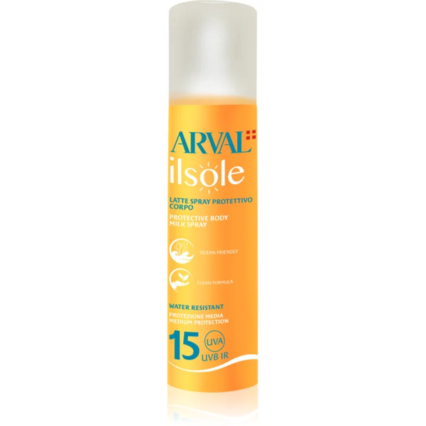 Arval Ilsole Protective Body Milk Spray Spf 15 Mleczko Ochronne Do Opalania W Sprayu 200 Ml 
