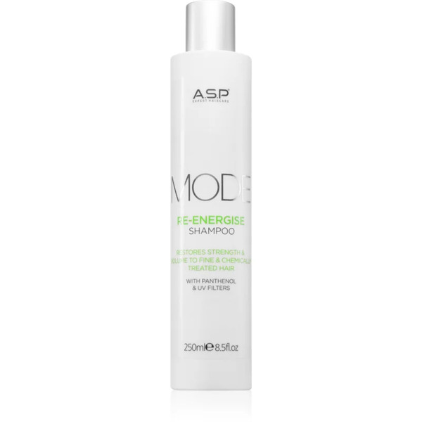  Asp Mode Re-energise Shampoo Szampon Energetyzujący Do Włosów Rozjaśnianych, Farbowanych I Poddawanych Zabiegom Chemicznym 250 Ml 