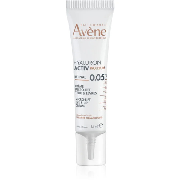  Avène Hyaluron Activ Procedure Micro-lift Eye & Lip Cream 0.05% Retinal Krem Liftingujący Z Retinalem 15 Ml 