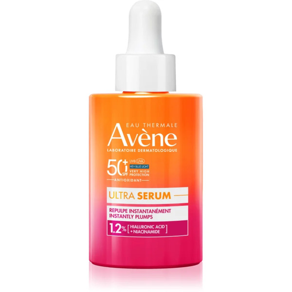  Avène Sun Ultra Serum Instantly Plumps Serum Do Twarzy Efekt Liftingująco-ujędrniający Spf 50+ 30 Ml 