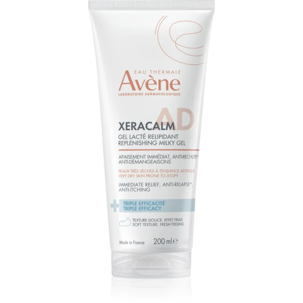  Avène Xeracalm A.d. Replenishing Milky Gel Krem Uzupełniający Lipidy Do Skóry Suchej I Atopowej 200 Ml 