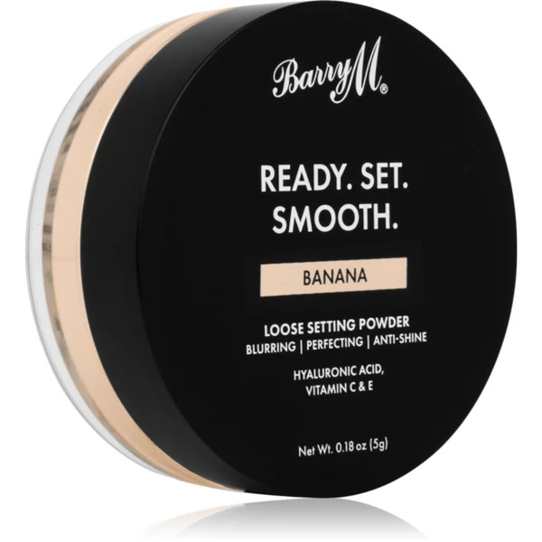  Barry M Ready Set Smooth Matujący Puder Sypki Odcień Banana 5 G 