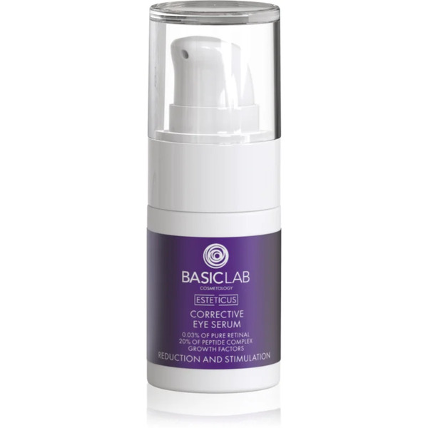  Basiclab Cosmetology Esteticus Odmładzające Serum Pod Oczy Ujędrniający Skórę 15 Ml 