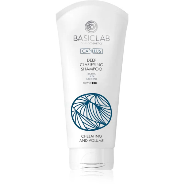  Basiclab Dermocosmetics Capillus Głęboko Oczyszczający Szampon Do Przetłuszczającej Się Skóry Głowy 100 Ml 