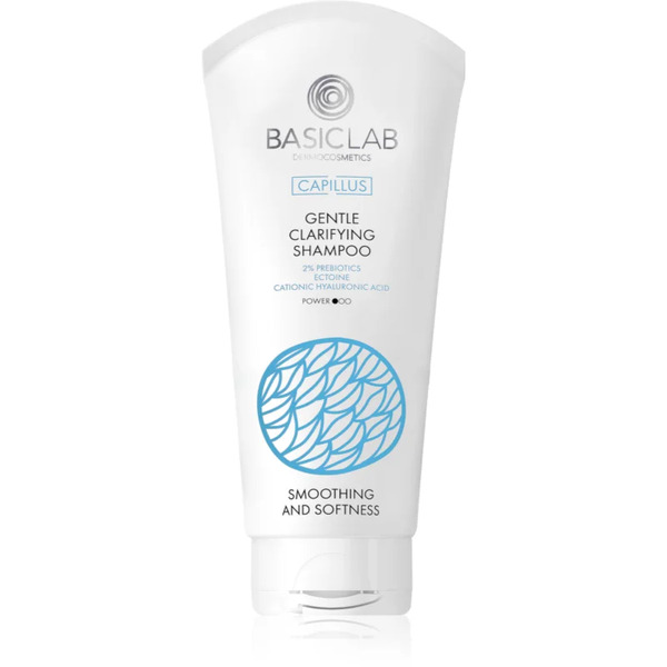  Basiclab Dermocosmetics Capillus Szampon Do Codziennego Mycia Włosów O Działaniu Nawilżającym 100 Ml 