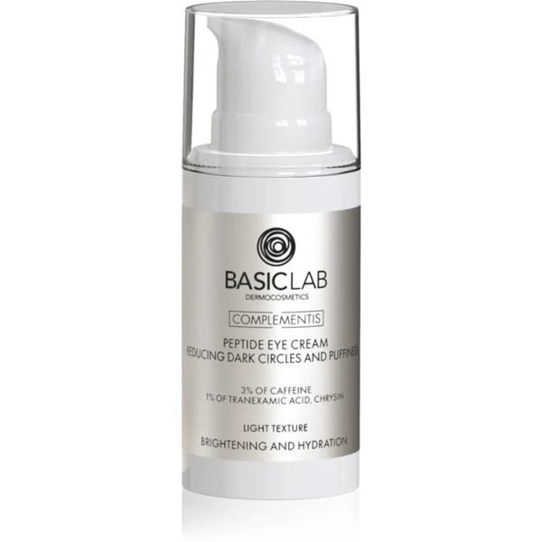  Basiclab Dermocosmetics Complementis Lekki Krem Pod Oczy Przeciw Obrzękom I Cieniom 15 Ml 