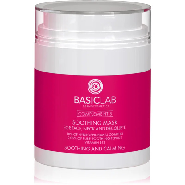  Basiclab Dermocosmetics Complementis Maseczka łagodząca Do Cery Zaczerwienionej I Podrażnionej 50 Ml 