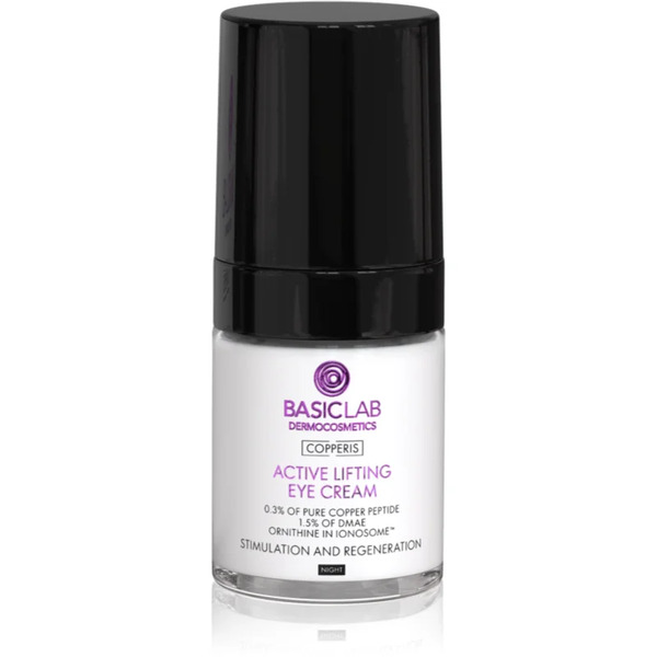  Basiclab Dermocosmetics Copperis Liftingujący Krem Pod Oczy Na Noc 18 Ml 