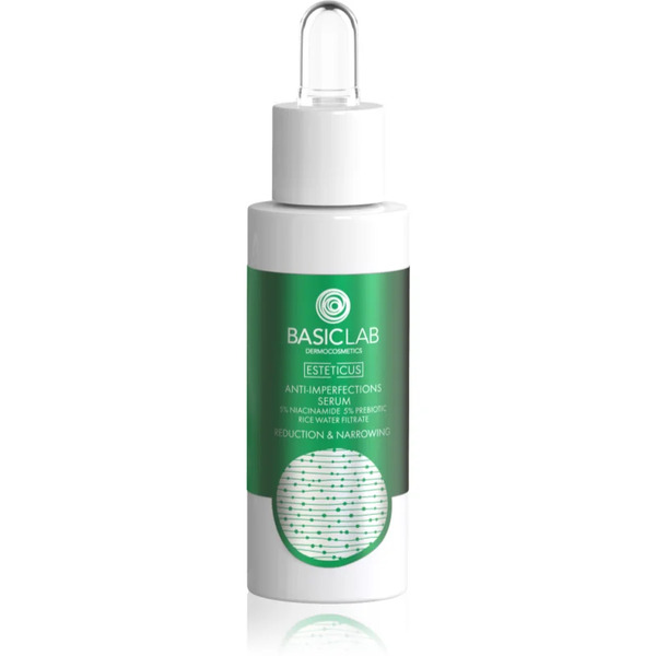  Basiclab Dermocosmetics Esteticus Lekkie Serum Do Twarzy Do Cery Tłustej I Problematycznej 30 Ml 