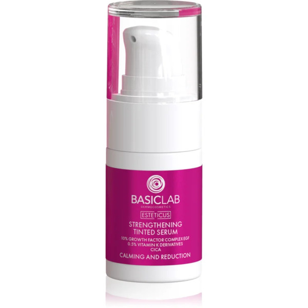  Basiclab Dermocosmetics Esteticus Serum Do Ujednolicania Kolorytu Skóry Przeciw Zaczerwienieniom Skóry 15 Ml 