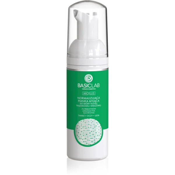  Basiclab Dermocosmetics Micellis Delikatna Pianka Oczyszczająca Do Skóry Tłustej Ze Skłonnością Do Trądziku 50 Ml 