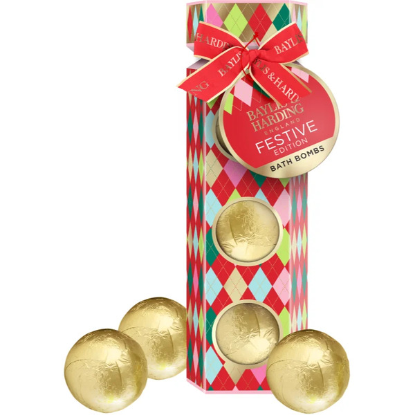  Baylis & Harding Festive Edition Luxury Bath Bomb Kule Do Kąpieli W Opakowaniu Prezentowym 