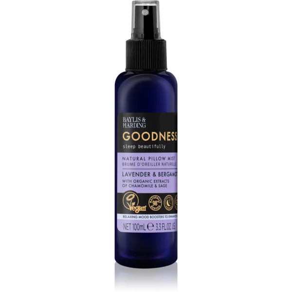  Baylis & Harding Goodness Sleep Beautifully Spray Do Poduszek Na Spokojny Sen Lavender & Bergamot 100 Ml 