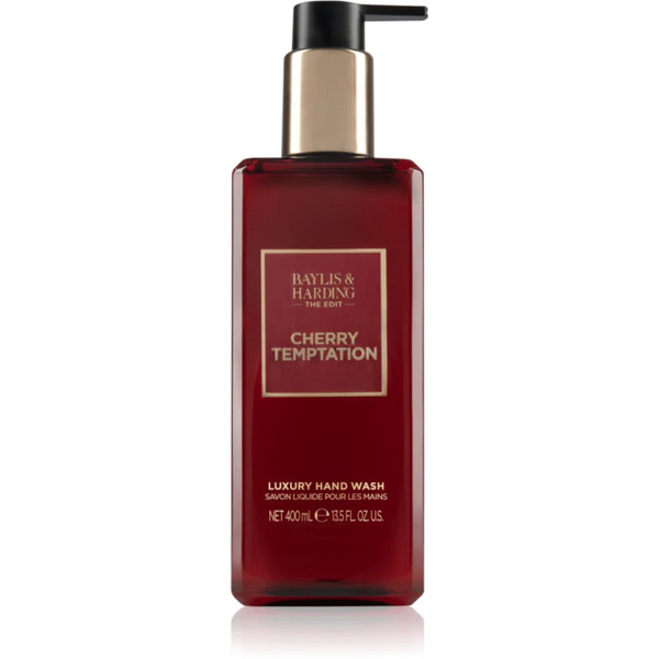  Baylis & Harding The Edit Cherry Temptation Luksusowe Mydło W Płynie Cherry, Jasmine & Sandalwood 400 Ml 