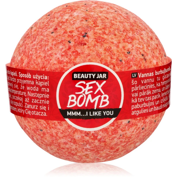 Beauty Jar Sex Bomb Mmm...i Like You Musująca Kula Do Kąpieli 150 G 