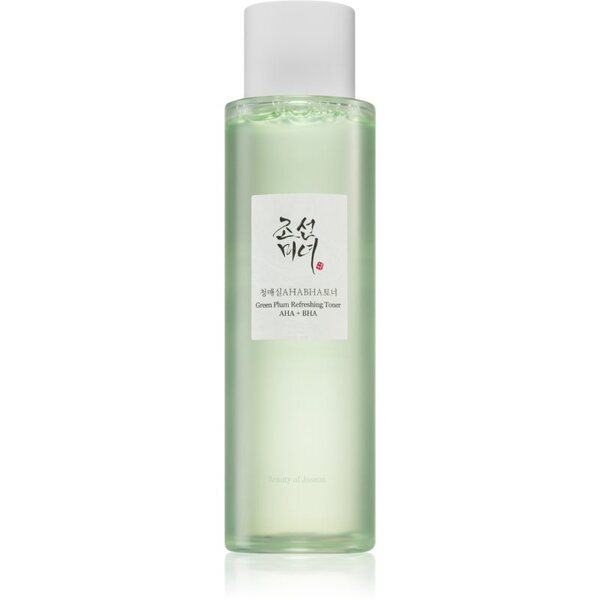  Beauty Of Joseon Green Plum Refreshing Toner Aha + Bha Tonik Delikatnie Złuszczający Do Codziennego Użytku 150 Ml 