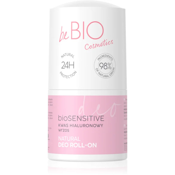 Bebio Hyaluro Biosensitive Dezodorant Roll-on Do Skóry Wrażliwej 50 Ml 