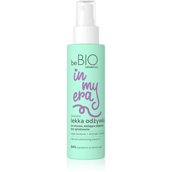  Bebio In My Era Natural Lightweight Volumizing Odżywka W Sprayu Bez Spłukiwania Do Zwiększenia Objętości Włosów 100 Ml 