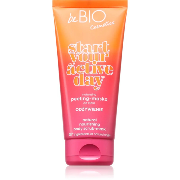  Bebio Start Your Active Day Pielęgnujący Peeling Do Ciała 200 Ml 