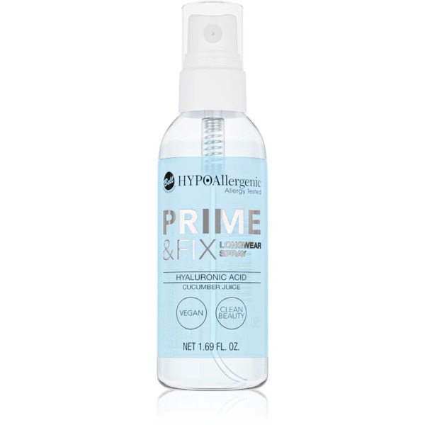  Bell Hypoallergenic Hydrating Baza Pod Podkład I Spray Utrwalający W Jednym Z Kwasem Hialuronowym 50 Ml 