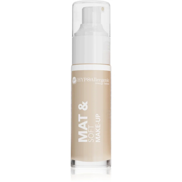  Bell Hypoallergenic Mat&soft Lekki Podkład Matujący Odcień 02 Natural 30 Ml 