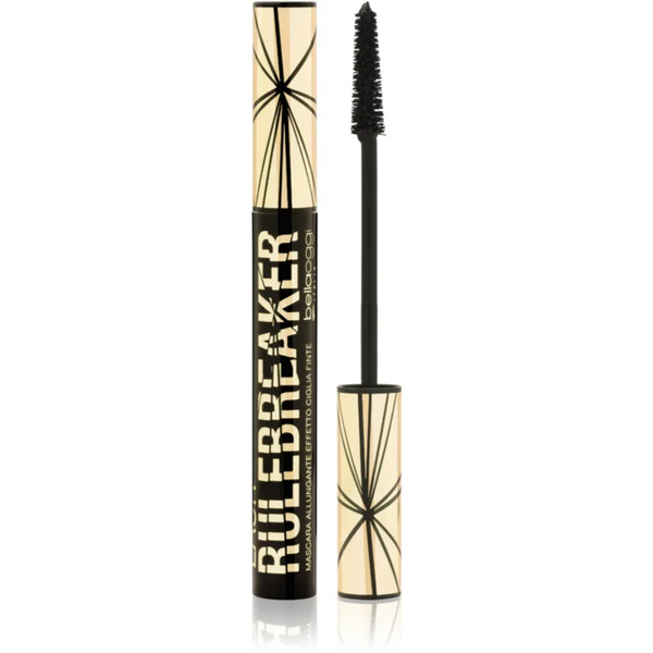  Bellaoggi Rule Breaker Mascara Wodoodporny Tusz Do Rzęs Wydłużający, Podkręcający I Nadający Rzęsom Objętość Odcień Black 6 Ml 